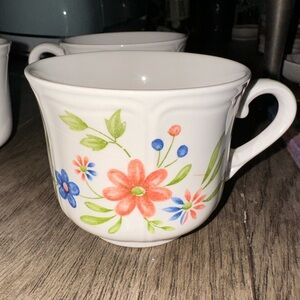 Country French Ironstone Teacups